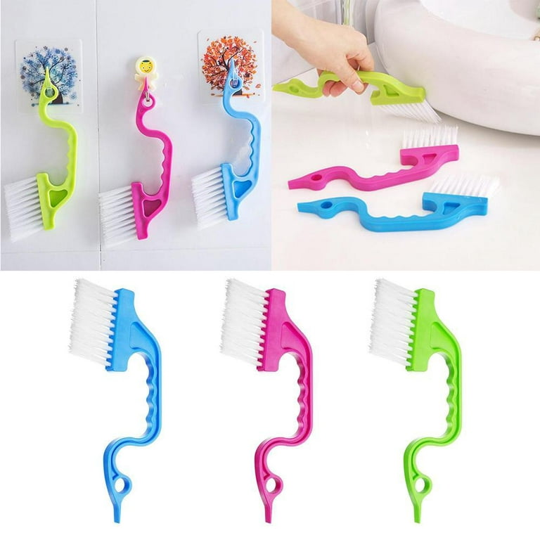 Creative Groove Cleaning Brush Window Door Track Cleaning Brushes E0H0