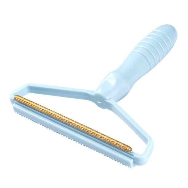 Moyic Eliminador de pelusas para ropa, elimina el pelo de mascotas, eliminación de ropa para perros y gatos, afeitadora, cepillo de tela, rodillo de Suministros de limpieza para el hogar Azul Moyic HA002573-01