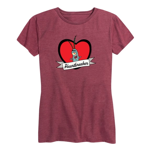 SpongeBob SquarePants - Heartbreaker - Women's Short Sleeve Graphic T-Shirt