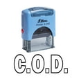thumbnail image 1 of C.O.D Self Inking Rubber Stamp Custom Shiny Office Stationary Stamp, 1 of 1