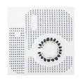 thumbnail image 1 of Body Stickers Polka Dot Sunflower Pattern PVC Creative Decorative Body Decal for Instax Mini12 Instant Camera for DIY Black, 1 of 3