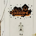 thumbnail image 5 of STARLIGHT- Halloween Welcome Home Yard Door Window Pumpkin Skull Bat Ghost Sticker Vinyl, 5 of 5