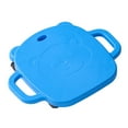 thumbnail image 1 of Tablero deportivo con asas, tabla para sentarse, entrenamiento de habilidades motoras con ruedas, equipo de entrenamiento sensorial para gimnasio de azul, 1 of 8