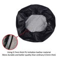 thumbnail image 4 of Black Spare Tire Cover Wheel Tyre For Trailer Car Truck Pvc Waterproof Dustproof Protection, 4 of 5
