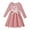 Pink, variant on Actgleam Toddler Girls Long Sleeve Dress A-Line Formal Dresses for Girl,Pink,5Year