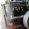 thumbnail image 2 of Unique Bargains Lift Supports Struts for GMC Jimmy/S15 Jimmy 1983-1994 No.15688545/15688546 Rear Window Glass Gas Spring Black 2 Pcs, 2 of 7