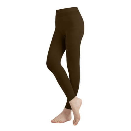 EMEM Apparel Women s Ladies Solid Colored Seamless Opaque Dance Ballet Costume Full Length Microfiber Footless Tights Leggings Stockings Brown C EMEM Apparel Women s Ladies Solid Colored Seamless Opaque Dance Ballet Costume Full Length Microfiber Footless Tights Leggings Stockings Brown C