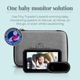 thumbnail image 5 of Tiny Traveler Baby Monitor Cámara portátil para coche de bebé con cámara adicional y kit de viaje, visión nocturna HD 720p pantalla táctil de 5", funciona con batería, pantalla dividida, bolsa de viaj, 5 of 5