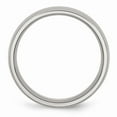 thumbnail image 2 of Solid Stainless Steel 8mm Men's Matte Brushed Finish Plain Classic Wedding Band Ring Size 11, 2 of 7
