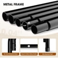 thumbnail image 4 of Cama elevada para perro, cama elevada para perros de gran tamaño, cuna portátil de refrigeración para mascotas con malla transpirable y lavable, hamaca para mascotas de interior y exterior con, 4 of 7