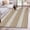 Brown, variant on Beige Wood Grain Round Area Rug 4ft, Rustic Retro Wooden Plank Farmhouse Washable Non-Slip Circle Rugs for Bedroom Living Room Kitchen, Soft Non Shedding Circle Carpet for Dining Room Dorm