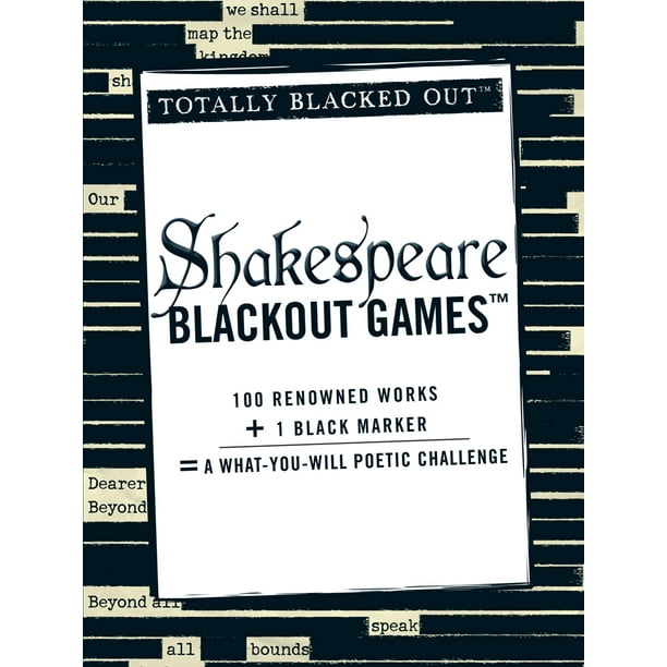 Shakespeare Blackout Games Walmart Com Walmart Com Shakespeare Blackout Games Walmart Com Walmart Com