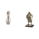 thumbnail image 1 of Estatua de pareja en miniatura de amantes abrazándose, figura de caballero, escultura de resina coleccionable de escritorio, pintada a mano, adecuada, 1 of 8