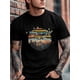 thumbnail image 4 of Men's T-Shirt,Short Sleeve Tee Shirt Casual Tops Mountain Forest Birds Crewneck T Shirts for Men, 4 of 8