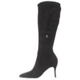 thumbnail image 4 of Womens Nine West Calla Wide Calf Knee High Boots, Black, 4 of 6