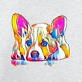 thumbnail image 3 of CafePress - Colorful Corgi Puppy Long Sleeve T Shirt - Unisex Cotton Long Sleeve T-Shirt, 3 of 4