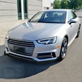 thumbnail image 2 of Spec-D Tuning Matte Black Front Bumper Lip Compatible with 2017-2018 Audi A4, 2018 S4, 2 of 7