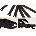 thumbnail image 3 of kurtrusly 5pack/lot Fashionable And Durable Invisible Zips Wide Range Of Uses Easy To Long Invisible Zippers black 1Set, 3 of 6