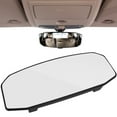 thumbnail image 2 of CNKOO Rear View Mirror Clear Interior Rearview Mirror Adjustable Auto Safety Rearview Mirror Anti-Glare Wide Angle Convex Rear View Mirror Reduce Blind Spots for Most Cars SUVs Trucks, 2 of 10