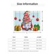 thumbnail image 5 of Balery Funny Christmas Gnome Manta de Franela con Dibujo, Lujo Ultra Suave y Cálido, Antipelusa y Resistente a las Arrugas para Cama, Sofá, Camping -80"x60", 5 of 6