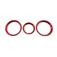 thumbnail image 2 of iFJF 3pcs Air Conditioner Climate Control Knob Outer Ring Covers Trim Red for Subaru Forester Impreza, 2 of 6