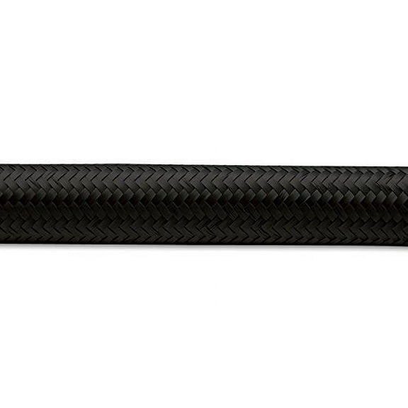 Vibrant Performance 11963 VIB11963 2FT ROLL OF BLACK NYLON BRAIDED FLEX HOSE; AN SIZE: -16; HOSE ID 0.89IN