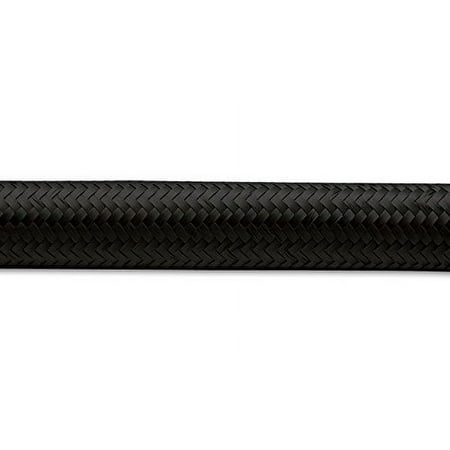 Vibrant Performance 11963 VIB11963 2FT ROLL OF BLACK NYLON BRAIDED FLEX HOSE; AN SIZE: -16; HOSE ID 0.89IN