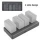 thumbnail image 5 of Black Battery Base Quick Release Button ABS Plastic Material 4 Slots Design Camera Battery Base for Converting Np-f550/f750/f970 Battery to V-mount Battery ANGGREK Otros, 5 of 8