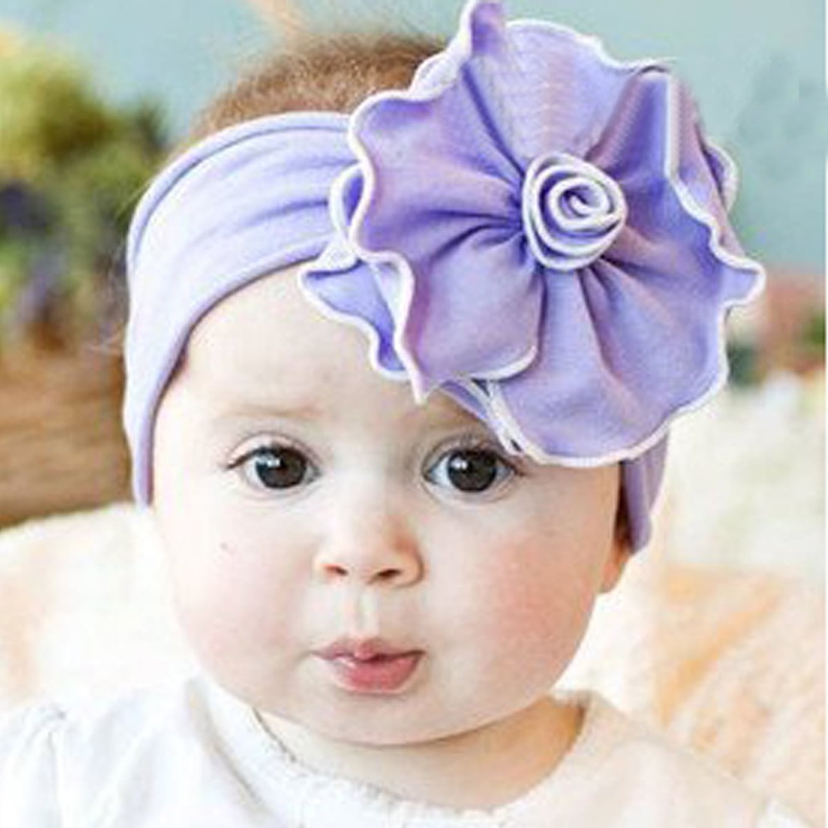 baby flower headbands walmart