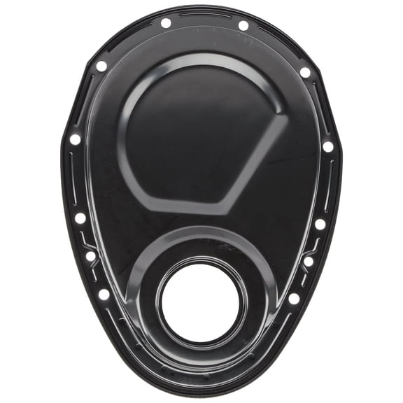 JEGS Timing Cover for 1955-1995 Small Block Chevy 283-400 [Black]