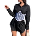 thumbnail image 4 of Faithtur Corset Taille Femme Chaîne Perspective Maille Gainante, 4 of 9