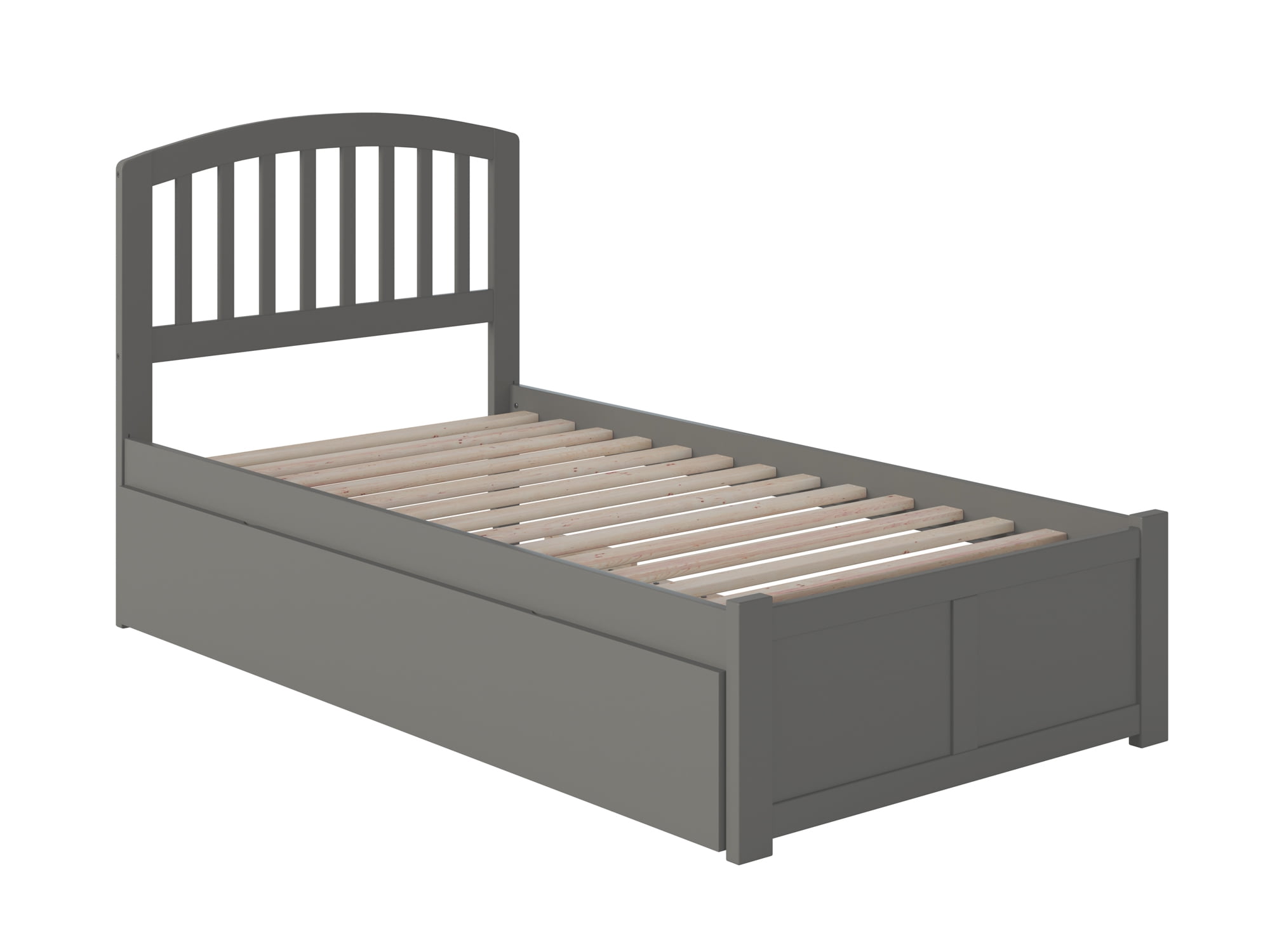 Richmond Twin Extra Long Bed with Footboard and Twin Extra Long Trundle