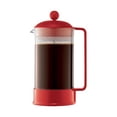 thumbnail image 1 of Bodum Brazil French Press Coffee Maker, 34 Ounce, 1 Liter Red, 1 of 8