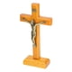 thumbnail image 1 of Crucifijo de Madera Hecho a mano Bling Bling cruz de pared decoración exhibición oración religiosa con Base, 1 of 12