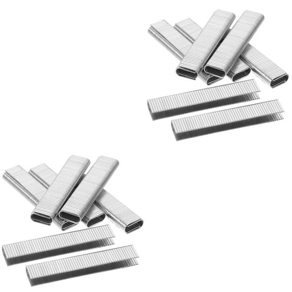 RENACLIPY Pneumatic Staples Carbon Steel Compatible Tools for Home Woodworking 2000Pcs