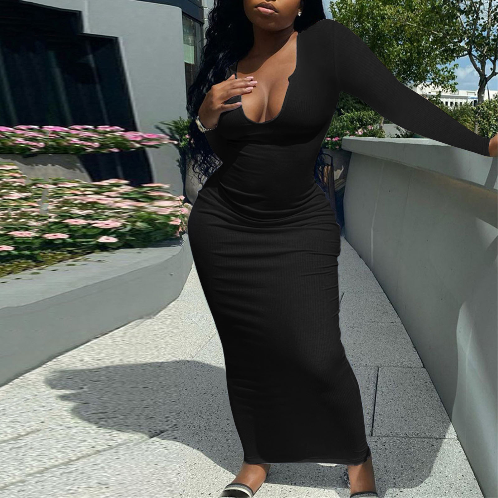 Low cut dresses for big busts Dresses Images 2022