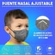 thumbnail image 5 of Cubrebocas M94k Lutema Premium 4 capas de proteccion comodos y transpirables para niños pequeños,10 piezas - Gris Lutema M94k Gris, 5 of 6