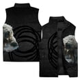 thumbnail image 2 of Chaquetas de conejo para hombre, chaleco de invierno fresco para hombre, chaleco aislante para hombre, chaleco cálido y resistente al viento, ropa moderna y duradera para hombre, león, 2 of 4