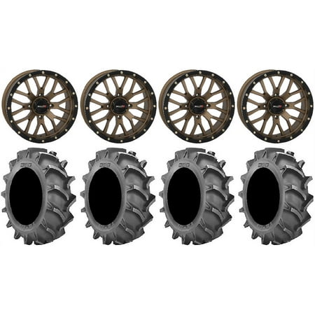 System 3 ST-3 Bronze 18 Wheels 35×9.5 (8ply) BKT 171 Tires Can-Am Maverick X3 / Honda Pioneer 1000 / Talon System 3 ST-3 Bronze 18 Wheels 35×9.5 (8ply) BKT 171 Tires Can-Am Maverick X3 / Honda Pioneer 1000 / Talon