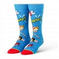thumbnail image 1 of Pop Culture 798746 Pop Culture Rice Krispies Blue Snap Crackle Pop Cereal Socks, 1 of 3