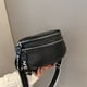 thumbnail image 2 of Diseño moderno y de moda, bolso de cintura con correa de hombro ancha, bolso de hombro único moderno y de moda, bolso bandolera de mujer, bolso de pecho, 2 of 6