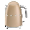 thumbnail image 1 of Smeg 50’s Style Fixed Temperature Kettle, Matte Champagne, 1 of 1