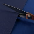 thumbnail image 4 of Faux Leather Synthetic Fabric, 1.6mm Thick Marine Vinyl Leather Fabric, Waterproof Material for Automotive,Boat,Headliner,Crafts, Chairs,DIY Sewing Blue, 4 of 6