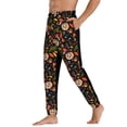 thumbnail image 3 of Kdxio Owl And Leaves Pattern Joggers,Sweatpants for Men with Pockets-3X-Large, 3 of 5