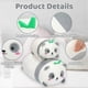 thumbnail image 3 of Cute Panda Plush Pillow 15.7 Bamboo Panda Stuffed Animal, Soft Kawaii Plushies Hugging Plush Squishy Pillow Toy Gifts for Kids Bedding Sleeping, 3 of 4