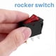 thumbnail image 5 of Interrupteur bascule ON OFF Lumineux Bipolaire 28x10mm 250V 15A ROUGE 3 Bornes, 5 of 5