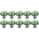 thumbnail image 2 of 10 pomos de cristal de 30 mm para armario, tirador con forma de diamante de cristal para cajones, aparador, armario, cocina, verde, 2 of 5