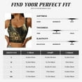 thumbnail image 5 of Pofeuu Palatial Gold Pattern Horse Print Sports Bra for Women Sexy Vest Yoga Running Gym Fitness Crop Bras Tops-X-Large, 5 of 8