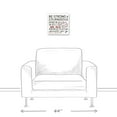 thumbnail image 3 of Creative Products Be Strong And Courageous 12x12 Canvas Wall Art, 3 of 5