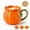 Color A, variant on Pumpkin Ceramic Cup, Ceramic Fall Mug with Handle, Cute Orange Tea Mug for Hot & Cold Drinks, 3D Pumpkin Cup for Autumn Halloween Thanksgiving Decor, Gift Ideas for Coffee Lovers (Color A)